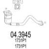 MTS 04.3945 Catalytic Converter